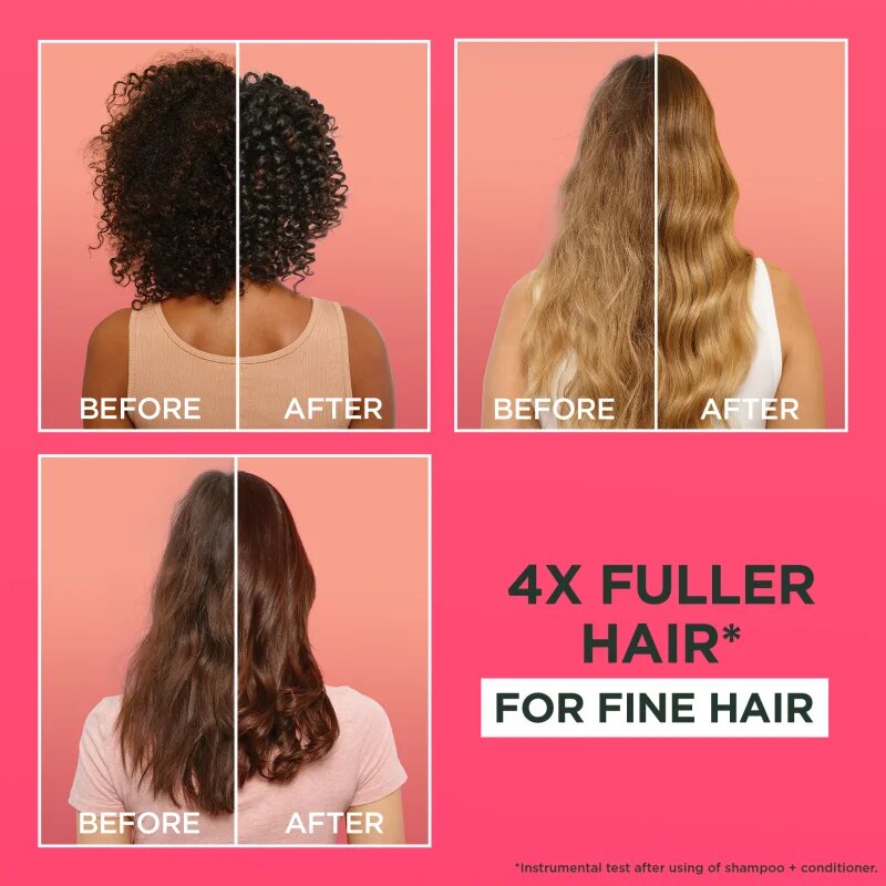 Garnier Fructis Watermelon Hair Food шампоан за тънка коса без обем 350 мл.
