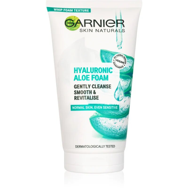 Garnier Hyaluron + Hyaluronic Aloe почистваща пяна 150 мл.