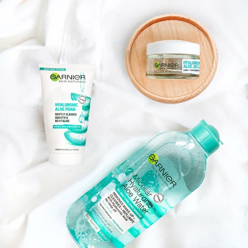 Garnier Hyaluron + Hyaluronic Aloe почистваща пяна 150 мл.