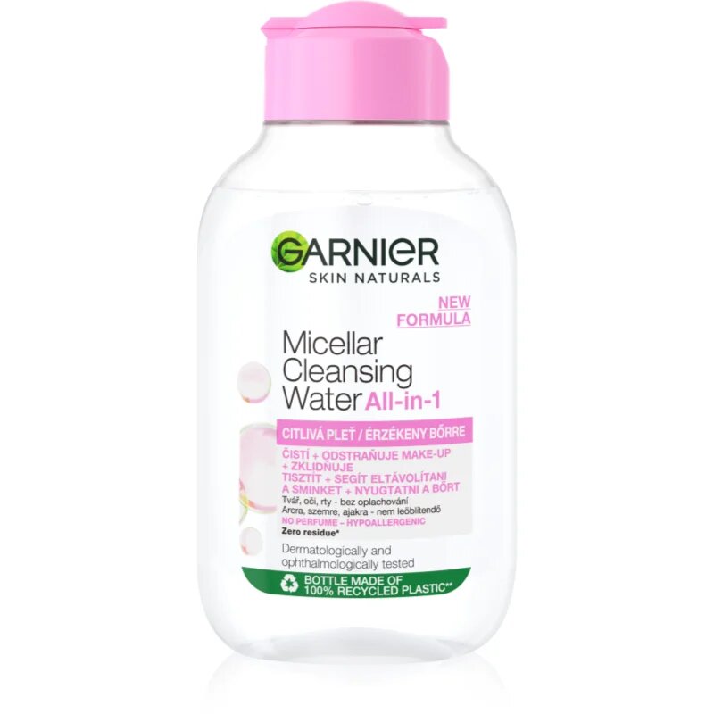 Garnier Micellar мицеларна вода за чувствителна кожа на лицето 100 мл.