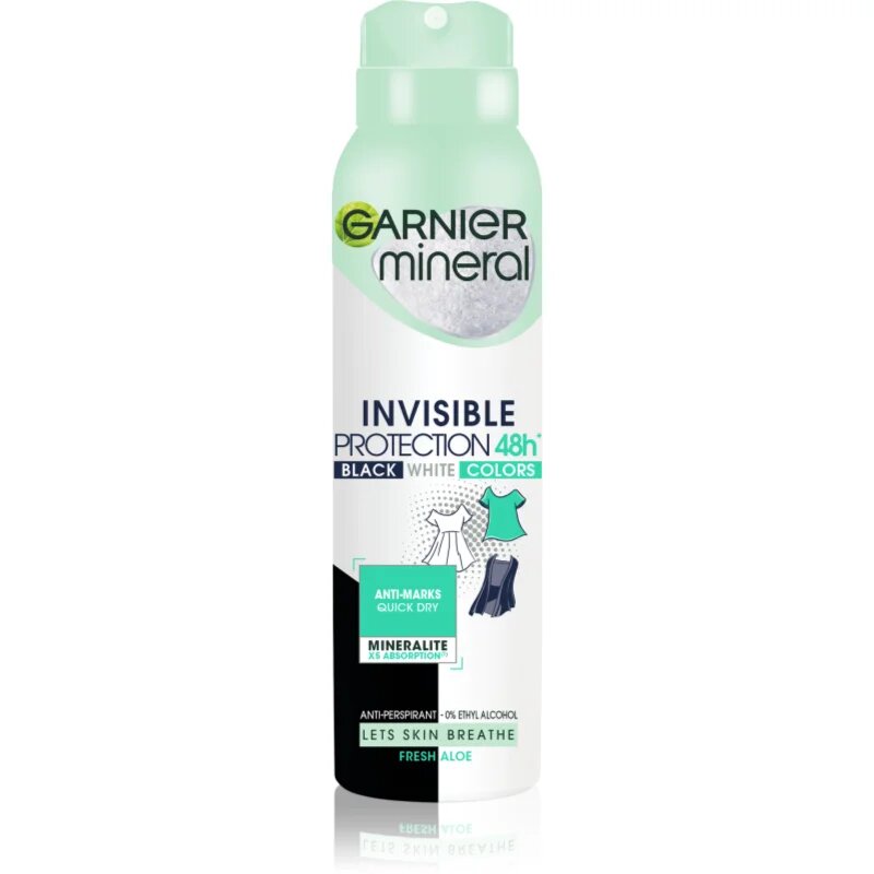 Garnier Mineral Invisible антиперспирант-спрей 150 мл.