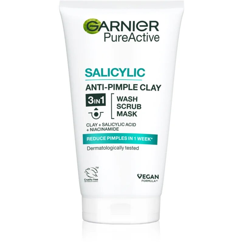 Garnier Pure Active почистващ пилинг 3 в 1 150 мл.