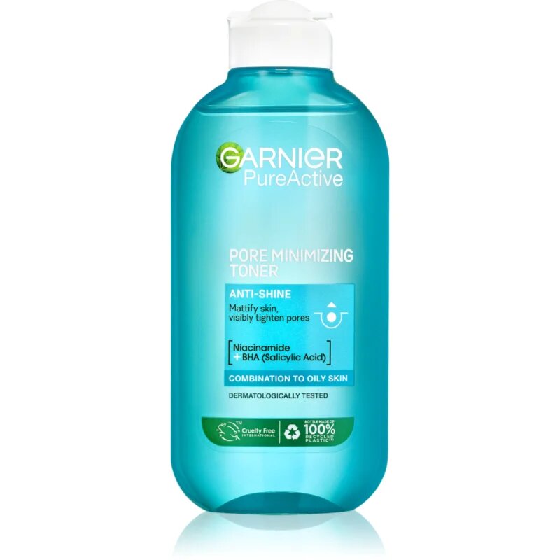 Garnier Pure Active почистващ тоник за проблемна кожа акне 200 мл.