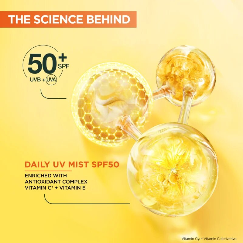 Garnier Vitamin C мъгла за лице (озаряващ) SPF 50+ 75 мл.
