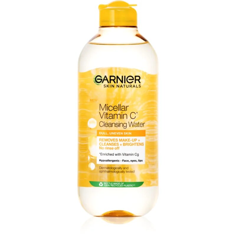 Garnier Vitamin C почистваща и премахваща грима мицеларна вода 400 мл.