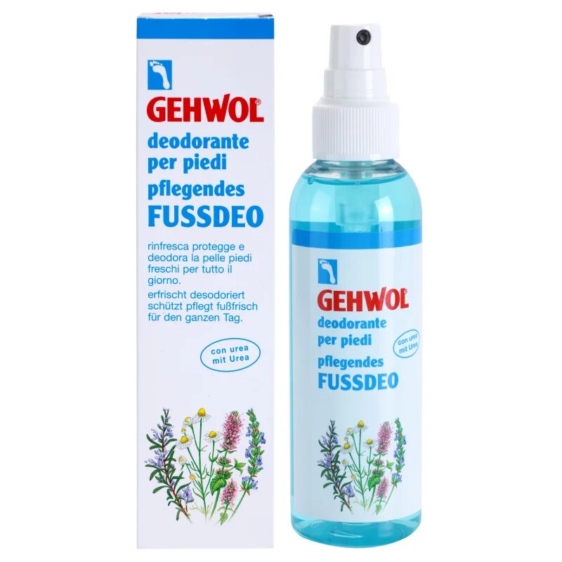 Gehwol Classic освежаващ дезодорант за крака с растителни екстракти 150 мл.