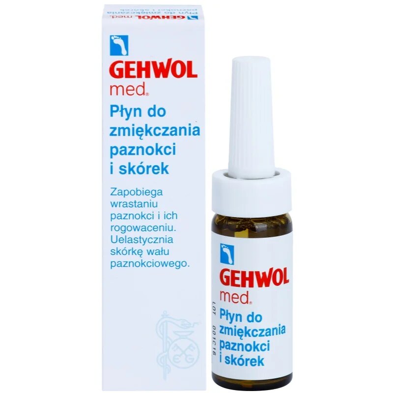 Gehwol MED. омекотяваща грижа за врастнали нокти и силно загрубялата кожа на ходилата 15 мл.