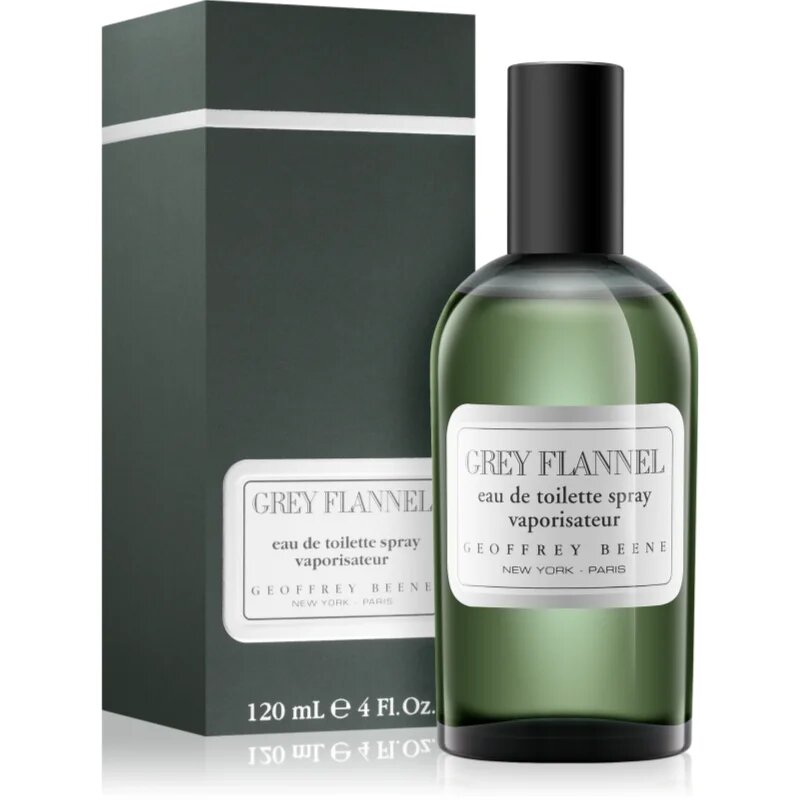 Geoffrey Beene Grey Flannel тоалетна вода с пулверизатор за мъже 120 мл.
