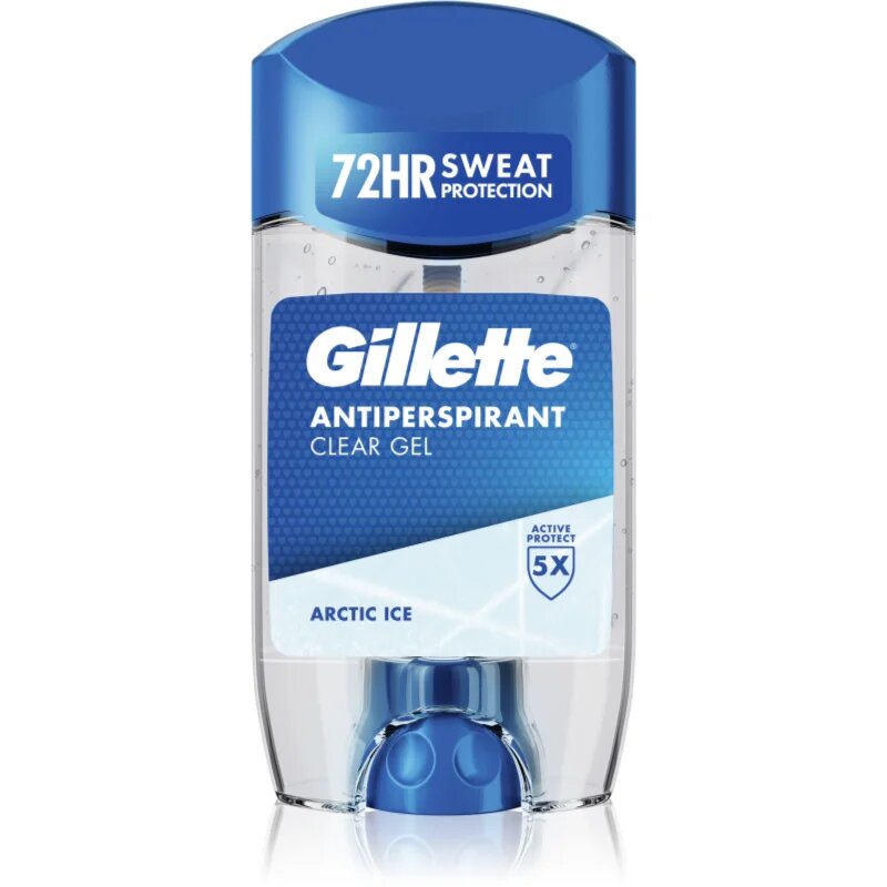 Gillette Arctic Ice гел против изпотяване за мъже 70 мл.