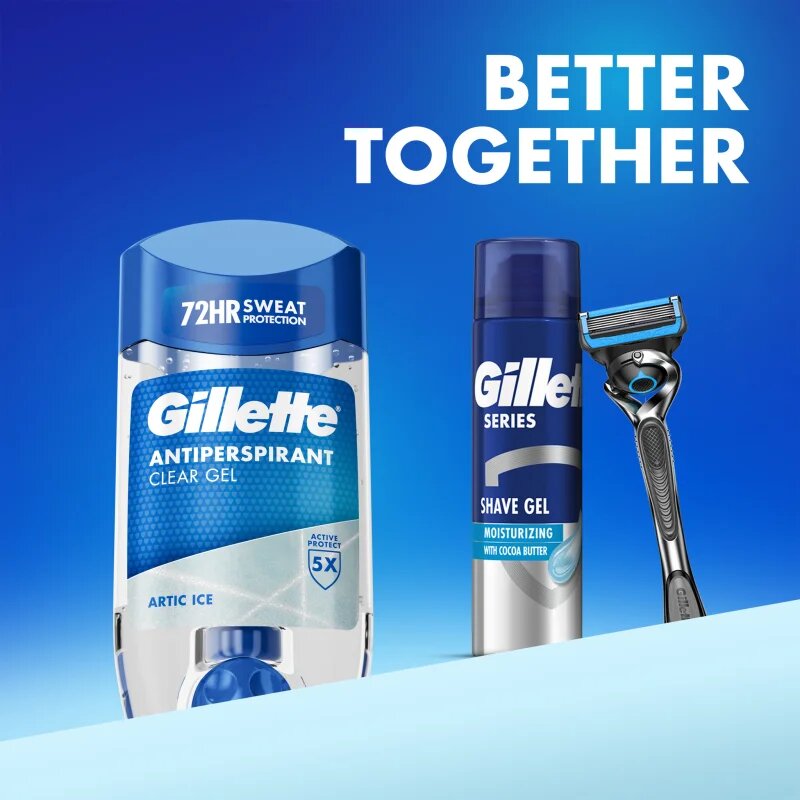 Gillette Arctic Ice гел против изпотяване за мъже 70 мл.