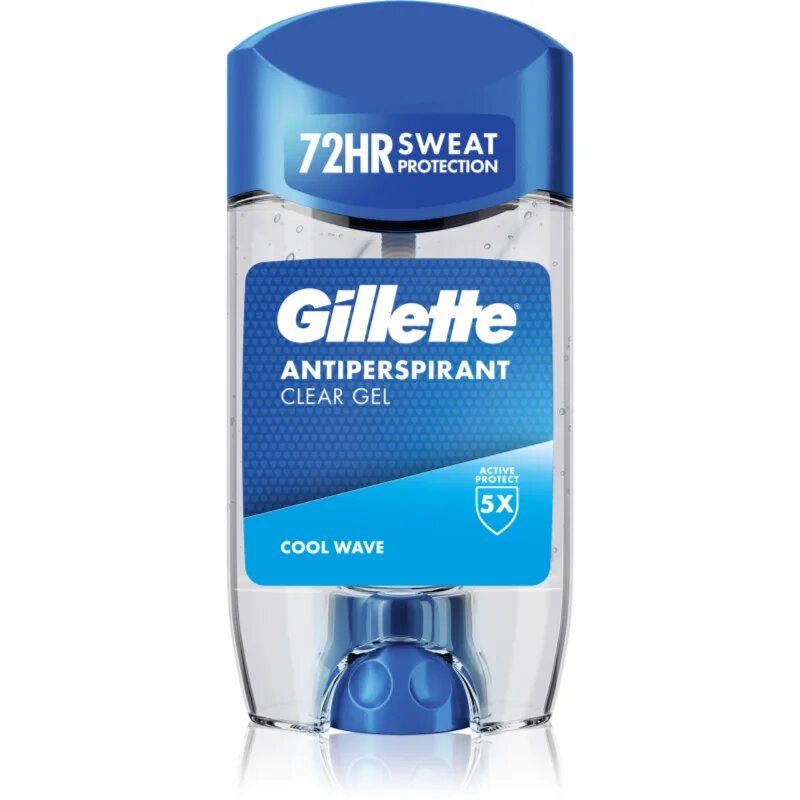 Gillette Cool Wave гел против изпотяване за мъже 70 мл.