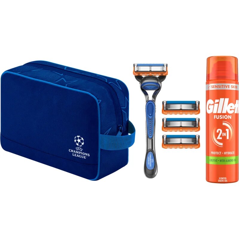 Gillette Fusion5 Champions League Special Edition подаръчен комплект за мъже