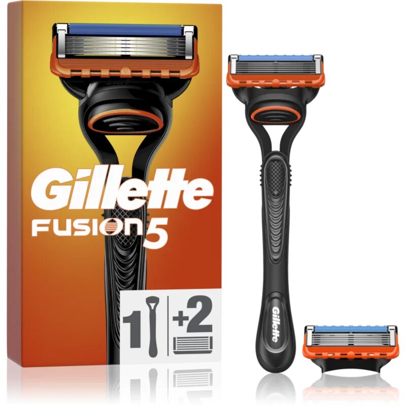 Gillette Fusion5 самобръсначка + резервни глави 2 бр.