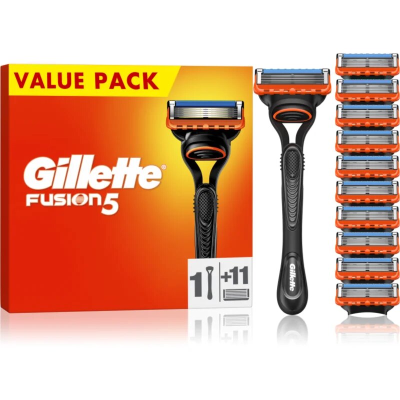 Gillette Fusion5 самобръсначка + резервни остриета 11 бр.