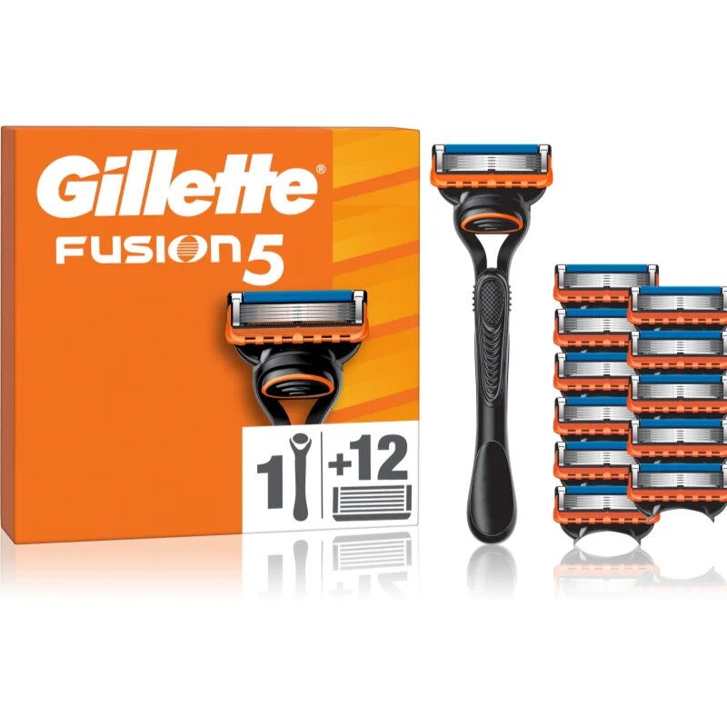 Gillette Fusion5 самобръсначка + резервни остриета 13 бр.
