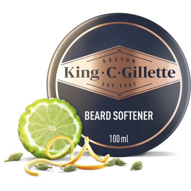 Gillette King C. Soft Beard Balm балсам за брада 100 мл.