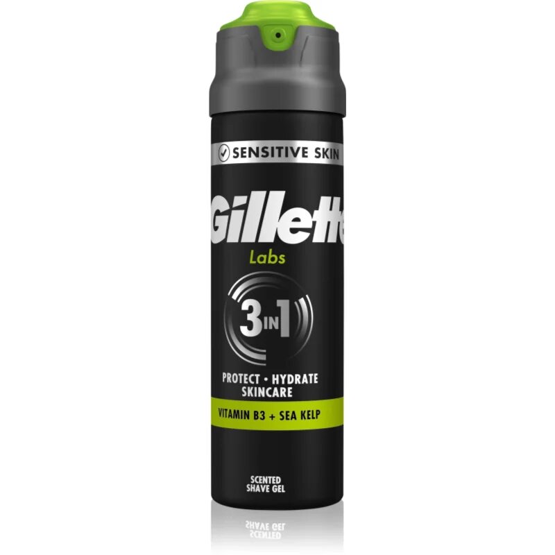 Gillette Labs крем за бръснене и миене 3 в 1 198 мл.