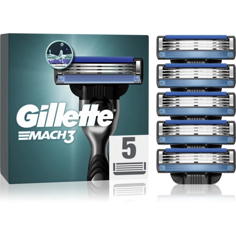 Gillette Mach3 Резервни остриета 5 бр.