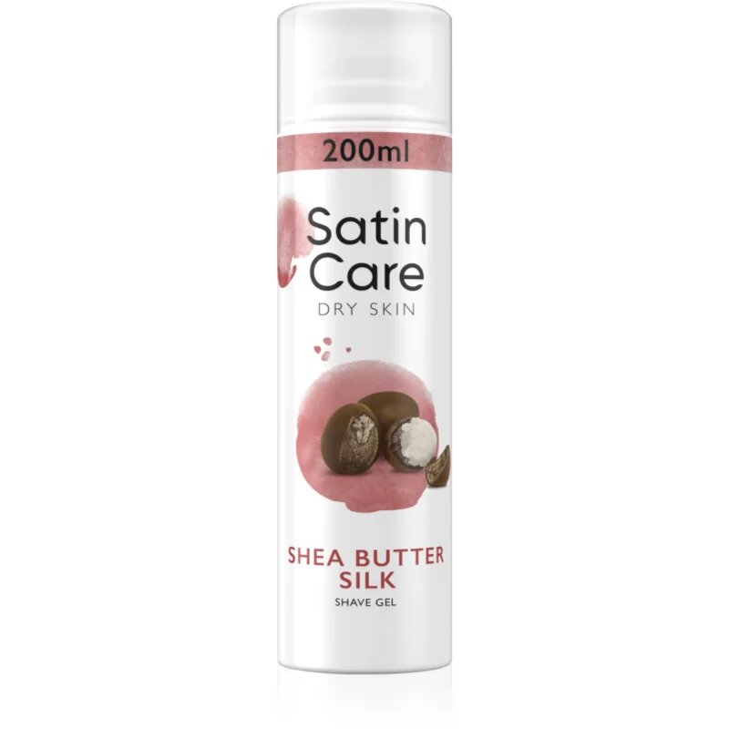 Gillette Satin Care гел за бръснене за жени Shea Butter 200 мл.