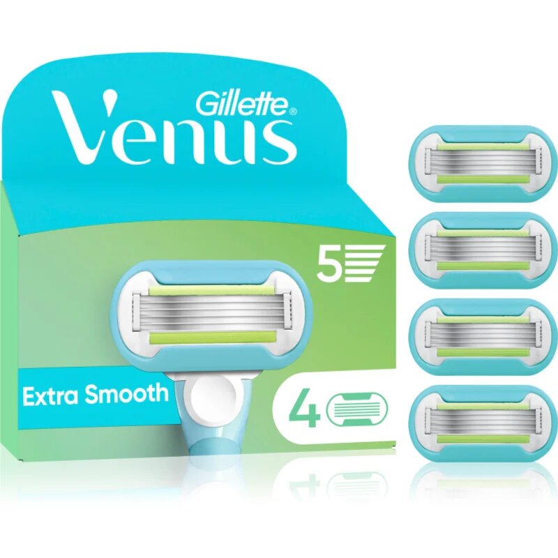 Gillette Venus Extra Smooth Резервни остриета 4 бр.