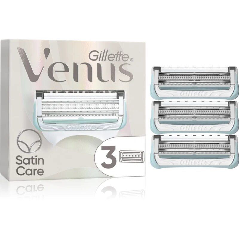 Gillette Venus For Pubic Hair&Skin Резервни остриета за оформяне на бикини линията 3 бр.