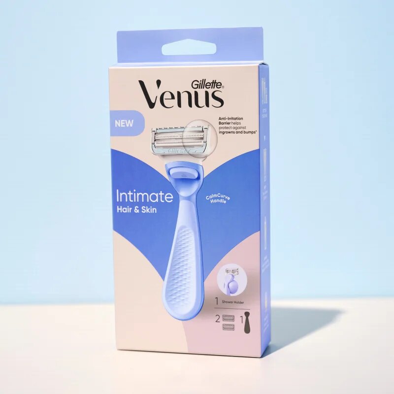 Gillette Venus For Pubic Hair&Skin самобръсначка за оформяне на бикини линията със сменяема глава 1 бр.