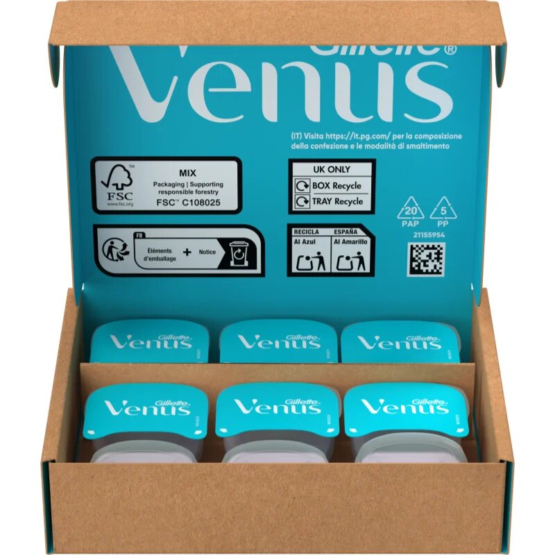 Gillette Venus Smooth Резервни остриета 16 бр.