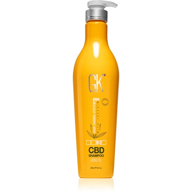 GK Hair CBD Shampoo интензивен подхранващ шампоан с конопено масло 650 мл.