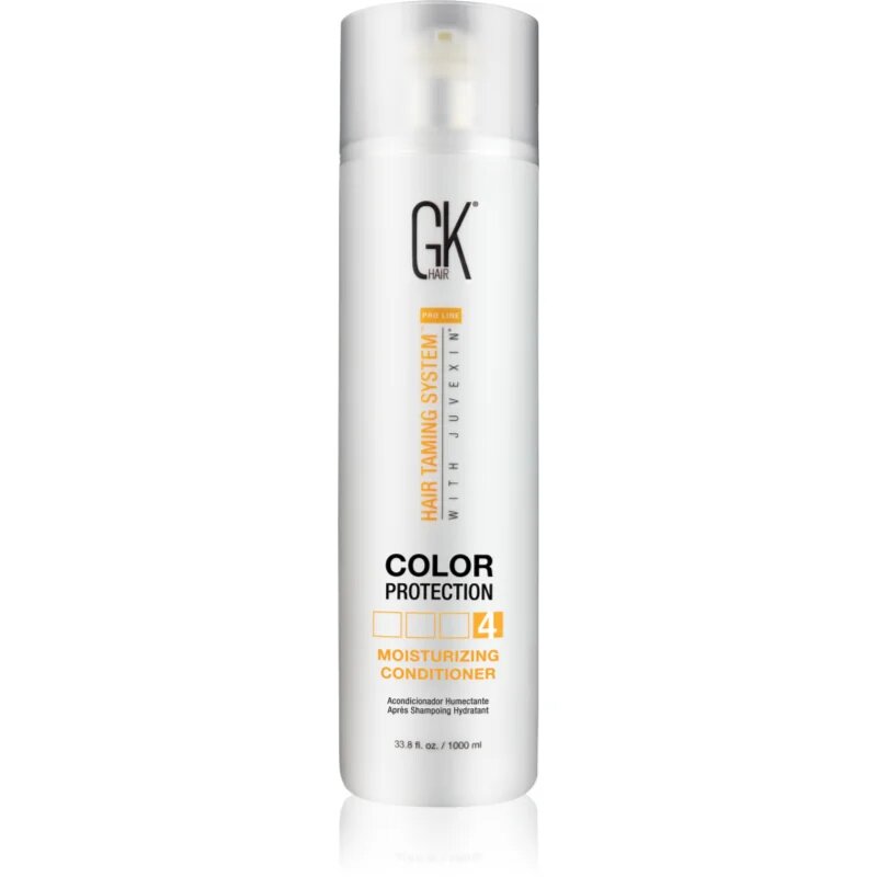 GK Hair Moisturizing Color Protection хидратиращ балсам за защита на цвета за блясък и мекота на косата 1000 мл.