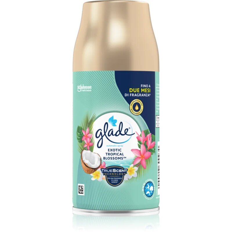 Glade Automatic Exotic Tropical Blossoms автоматичен освежител на въздуха пълнител 269 мл.
