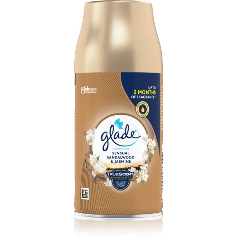 Glade Automatic Sensual Sandalwood & Jasmine автоматичен освежител на въздуха пълнител 269 мл.