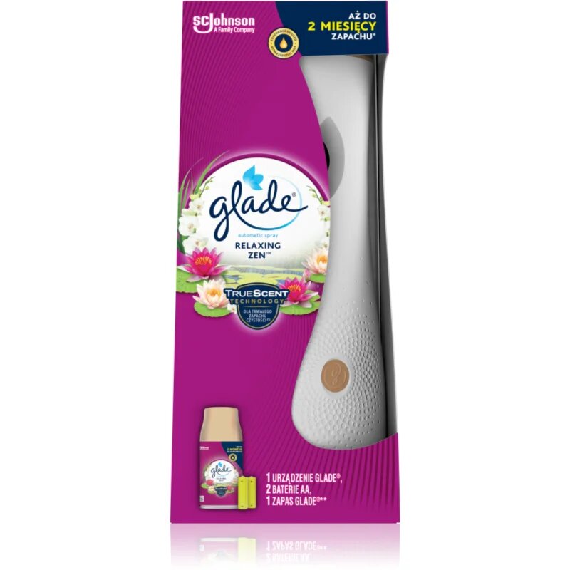 Glade Automatic Spray Relaxing Zen автоматичен освежител за въздух с пълнител 269 мл.