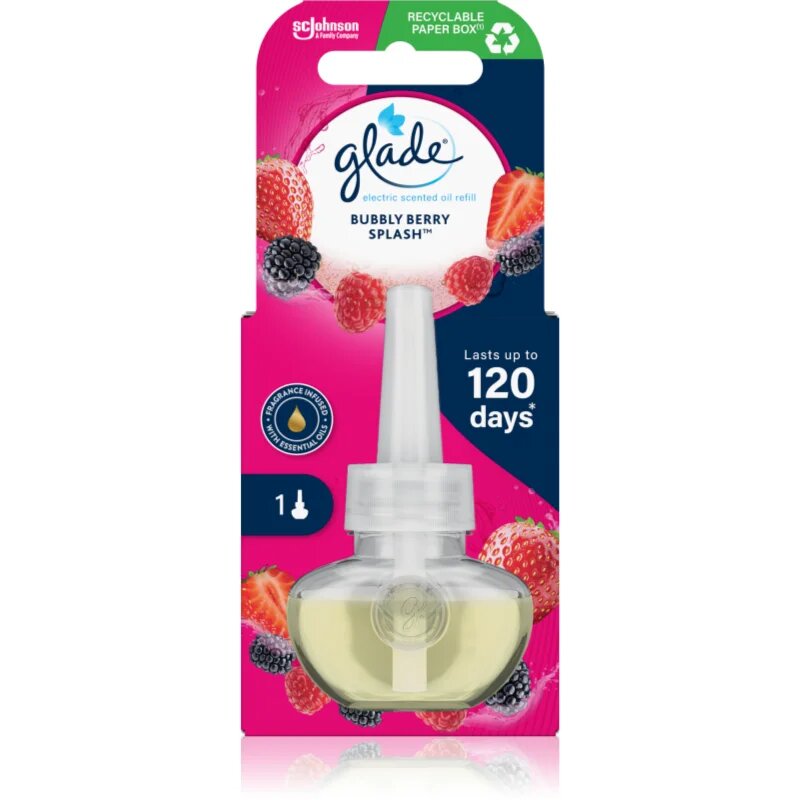 Glade Bubbly Berry Splash пълнител за електрически дифузер 20 мл.