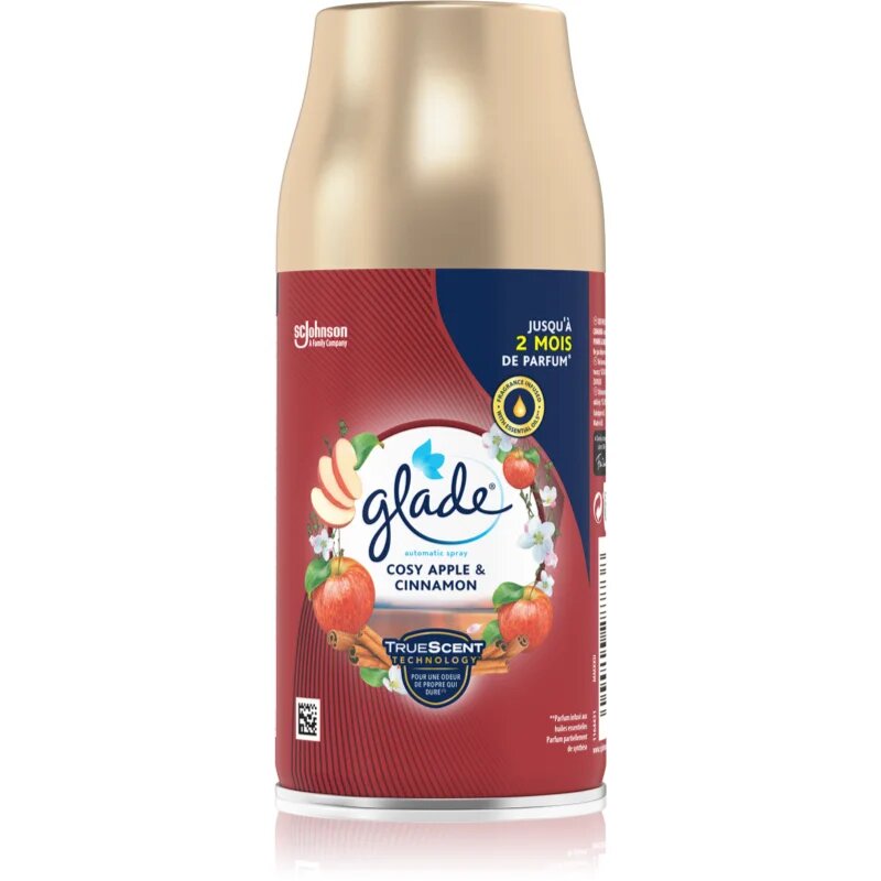 Glade Cosy Apple & Cinnamon автоматичен освежител на въздуха пълнител 269 мл.