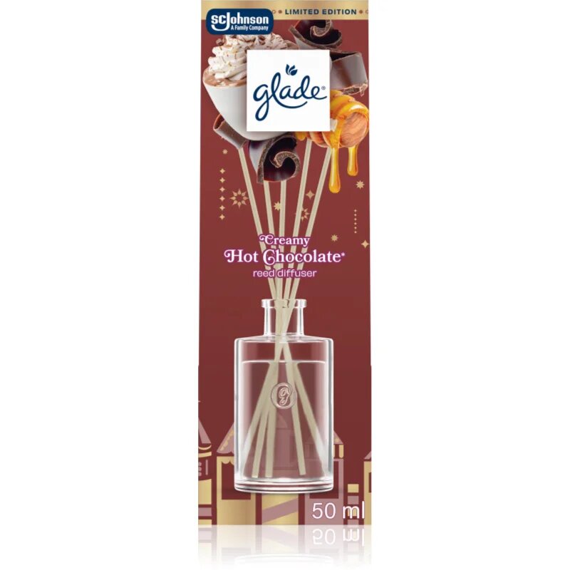 Glade Creamy Hot Chocolate aроматизиращ дифузер с пълнител 50 мл.