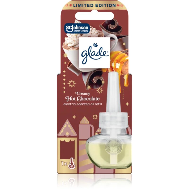 Glade Creamy Hot Chocolate пълнител за електрически дифузер 20 мл.