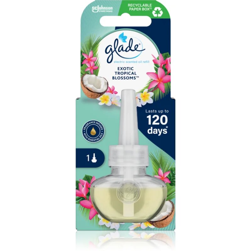 Glade Exotic Tropical Blossoms пълнител за електрически дифузер 20 мл.
