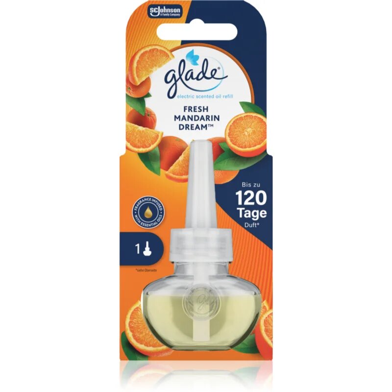 Glade Fresh Mandarin Dream пълнител за електрически дифузер 20 мл.
