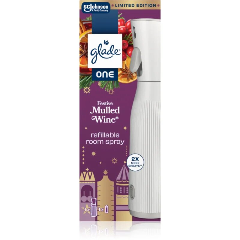 Glade ONE Festive Mulled Wine ароматизатор за въздух пълнещ 10 мл.