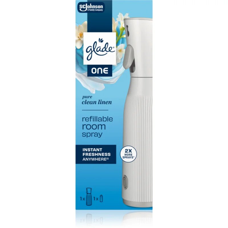 Glade ONE Pure Clean Linen ароматизатор за въздух пълнещ 10 мл.