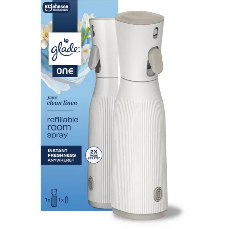 Glade ONE Pure Clean Linen ароматизатор за въздух пълнещ 10 мл.