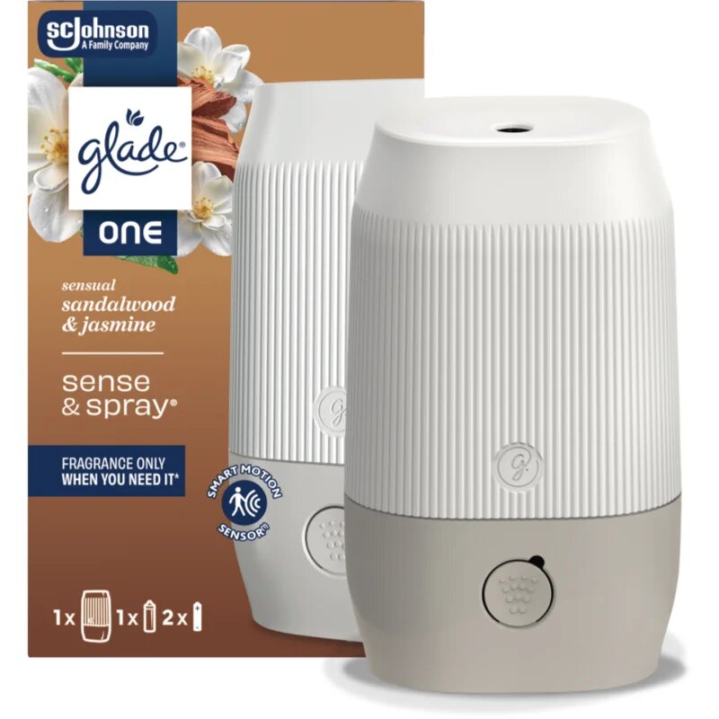 Glade ONE Sensual Sandalwood & Jasmine автоматичен освежител за въздух с пълнител 10 мл.