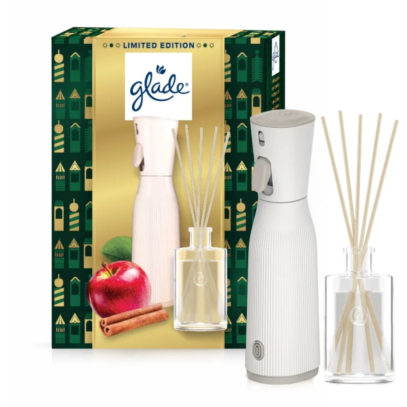 Glade ONE Twinkling Apple & Cinnamon коледен подаръчен комплект