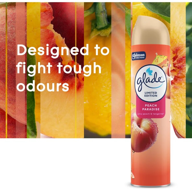 Glade Peach Paradise ароматизатор за въздух 300 мл.