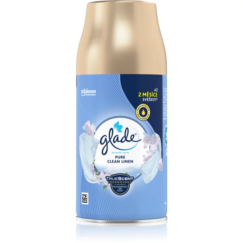 Glade Pure Clean Linen автоматичен освежител на въздуха пълнител 269 мл.