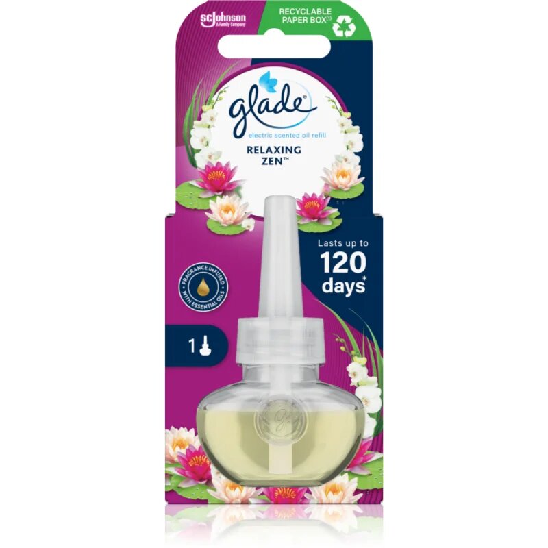 Glade Relaxing Zen пълнител за електрически дифузер 20 мл.