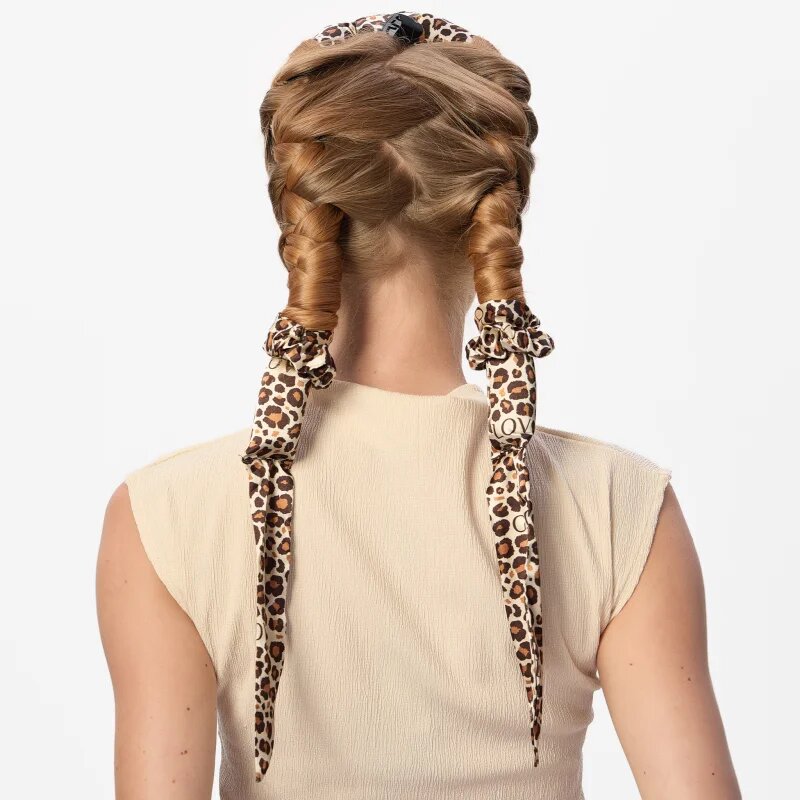 GLOV CoolCurl Satin Cheetah комплект за къдрене на косата