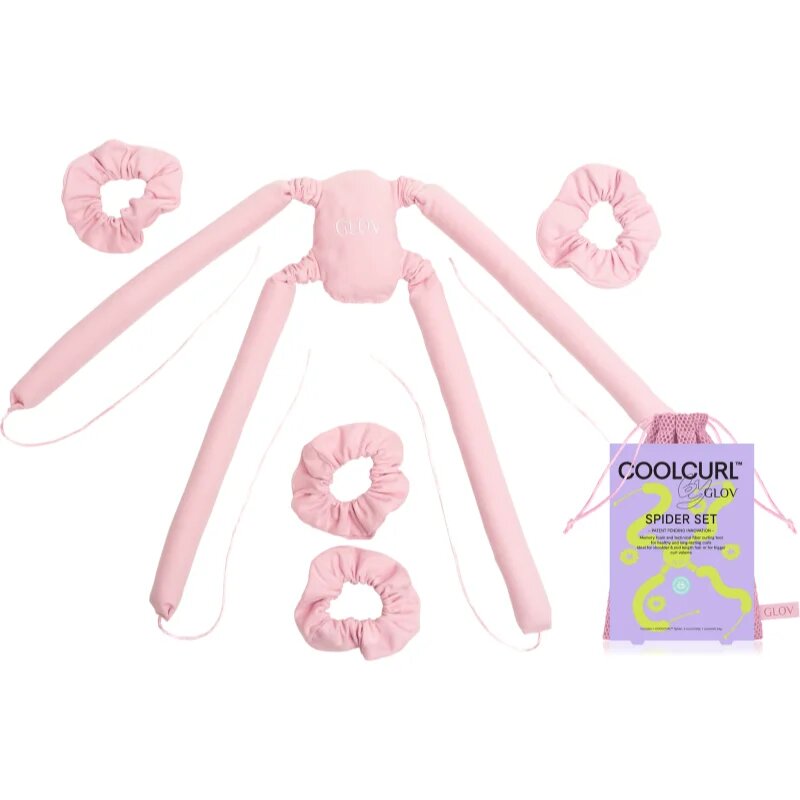 GLOV CoolCurl Spider Set аксесоар за оформяне на къдрици цвят Pink 1 бр.