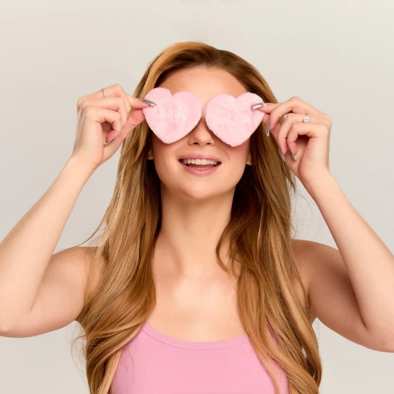 GLOV Heart-Shaped Ultrasoft тампони за почистване на грим които могат да се перат 5 бр.