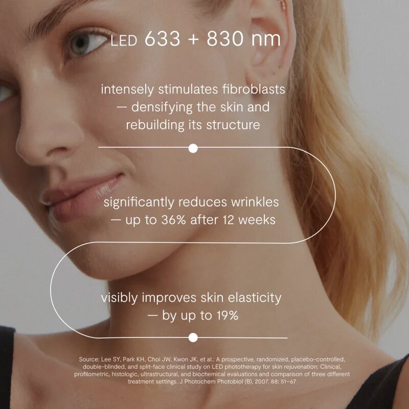 GLOV LunaEye Therapy Patches третираща LED маска против тъмни кръгове под очите 1 бр.